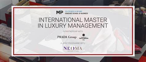 Prada Group Supports Luxury Management Master .